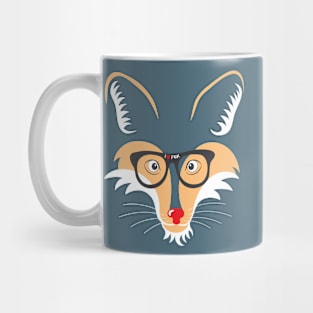 Fox With eyeglasses Mug